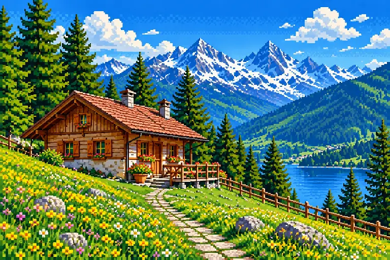 Pixel Art transformed example